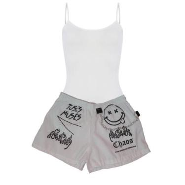 Imagem de Conjunto Gringa Reveillon Com Corrente Feminino Tamanho Grande Veste B