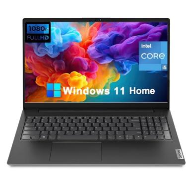 Imagem de Lenovo Laptop empresarial V15 G3 39.6 cm 1080p FHD [Windows 11 Pro], Intel 10 Core i5-1235U de 12ª geração, 24 GB de RAM, SSD PCIe de 1 TB, placa de vídeo Intel UHD, teclado numérico, Wi-Fi, BT