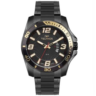 Imagem de Relógio Technos Masculino Racer Preto - 2117lfr/1p