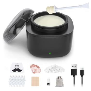 Imagem de Kit de cera nasal CAVSTORM para homens com controle de temperatura int