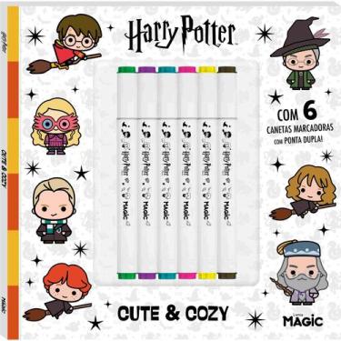 Imagem de Livro - Harry Potter - Cute and Cozy - para colorir