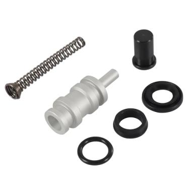 Imagem de WOWYZL Kit de reconstrução de cilindro mestre dianteiro de furo 45072-96 de 11/40.6 cm compatível com Harley Davidson Dyna Electra Glide Road Glide Road King Sportster 883 Street Glide Tour Glide