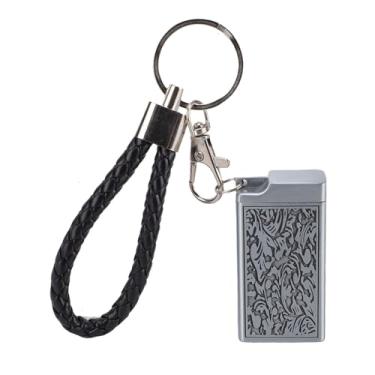 Imagem de HEEPDD Recipiente Hermético Portátil, Caixa de Armazenamento à Prova de água de Liga de Alumínio Com Efeito de Vedação para Itens Pequenos Brincos de Ganchos de Peixe, Acessórios (Prata)