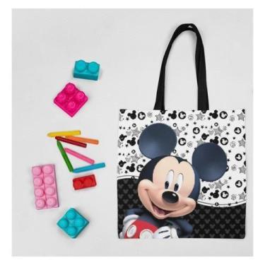 Imagem de Bolsinhas Lembrancinha Aniversario Mickey Preta 15 Bolsas - Legriphe