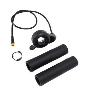 Imagem de SUNGOOYUE Acelerador de Polegar, Acelerador de Controlador de Velocidade de Borracha à Prova de água Macho M8 para Scooter de Bicicleta Elétrica, para Deslocamento de ATV