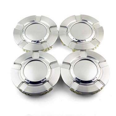 Imagem de Rhinotuning 4 peças 182 mm (7,17 pol)/170 mm (6,7 pol) tampas de cubo de roda de carro prata para Silverado 1500(2007-2013) Avalanche (2007-2013) Tahoe (2007-2014) Suburban (2007-2014) #959634343