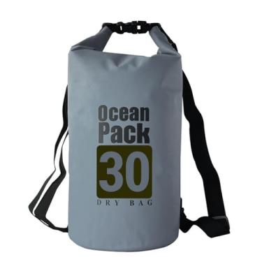 Imagem de Mochila Dry Bag Bolsa de Ombro para Natação Camping Rastreamento Rio Deslocamento Esportes com Costura Alta Frequência PVC Homens e Mulheres