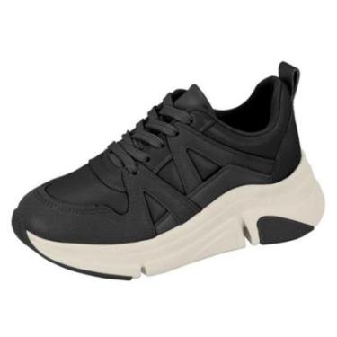 Imagem de Tênis Plataforma Sneakers Modare Modelo Listrado Original-Feminino