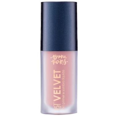 Imagem de Sombra Líquida e Primer 2x1 Bruna Tavares BT Velvet Tons Coloridos, Te