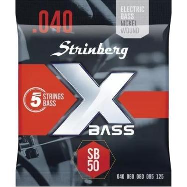 Imagem de Encordoamento Baixo 5 Cordas 040 Strinberg SB50