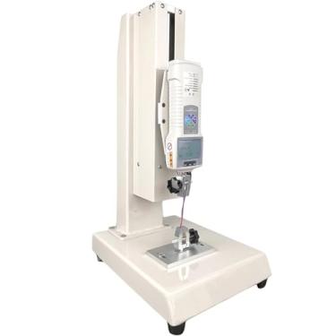 Imagem de GUAVFH Medidor de força digital com tela LCD, suporte manual do medidor de força, curso de 300 mm, função de saída de dados, 5 sondas e 2 braçadeiras, para teste de tensão e compressão