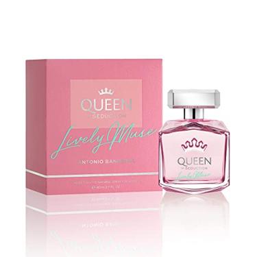 Imagem de Perfume Feminino EDT Queen Of Seduction Lively Muse, Rosa, Antonio Banderas, 80 ml