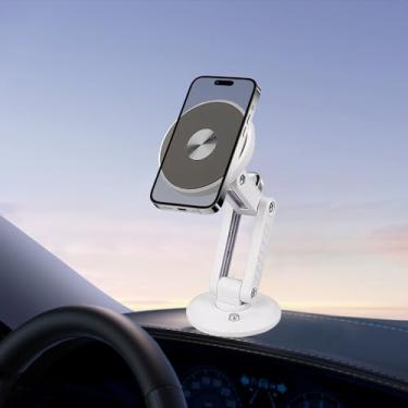 Imagem de Suporte Magnético Para Telemóvel,Suporte Magnético Com Rotação 360 Graus Para Celular - Para Navegação Automóvel | Para Viagens De Negócios E Deslocamentos Diários