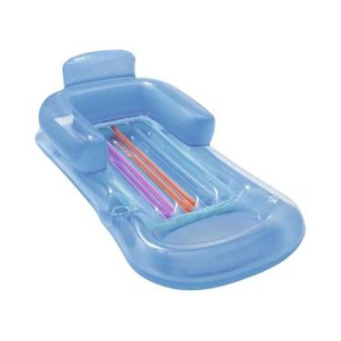 Imagem de Cadeira Flutuante Inflável Com Apoio Para as Mãos, Porta-Copos E Encos