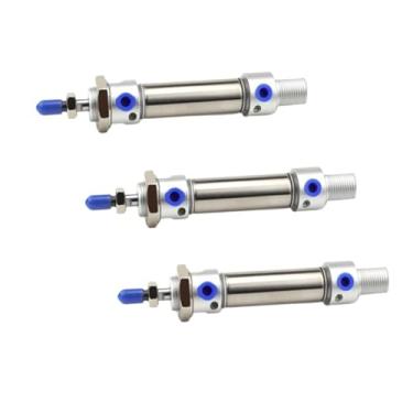 Imagem de Mini cilindro de aço inoxidável com amortecedor de ar MAC50*25/50/75/100/250/300/500-S-CA (MAC50X50)
