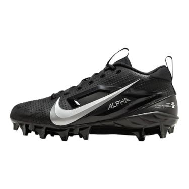Imagem de Nike Chuteira masculina Alpha Menace 4 Varsity, Preto/Prata Metálica, 41 BR