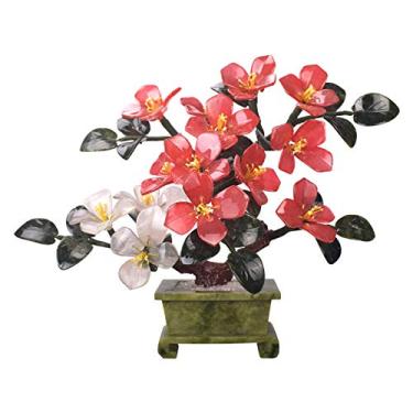 Imagem de CZCZC Bonsai artificial, árvore de bonsai artificial, decoração de plantas falsas, presente de inauguração de casa, vasos de plantas artificiais para decoração de casa, árvores artificiais de interior