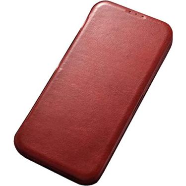 Imagem de MAALYA Porta-cartão de capa de telefone fólio, para capa Apple iPhone 14 Plus 6,7 polegadas 2022 couro premium à prova de choque capa fina à prova de arranhões (cor: vermelho)