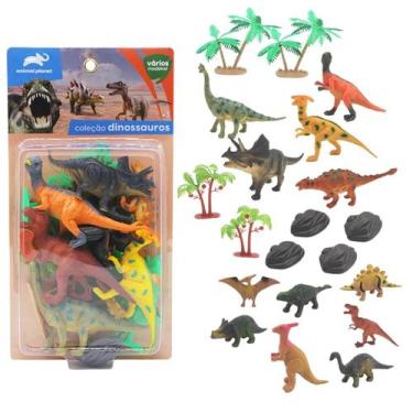 Imagem de Coleção Dinossauro Animal Planet com 12 Dinos e 09