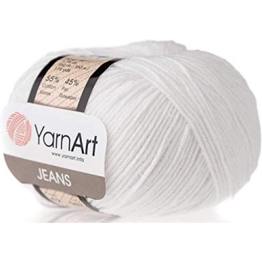 Imagem de 55% algodão 45% acrílico fio esportivo 1 novelo/bola 50 g 174 m (62)