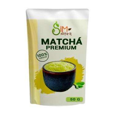 Imagem de Matchá Chá Verde Premium 50g - Sim Natural