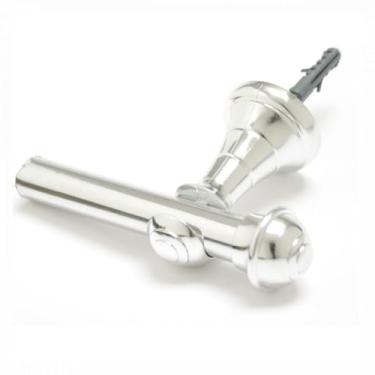 Imagem de Kit Varão Cortina 2,00 Metros 19mm Simples varão para cortina 2 metros，varao para 3 metros(CROMADO)