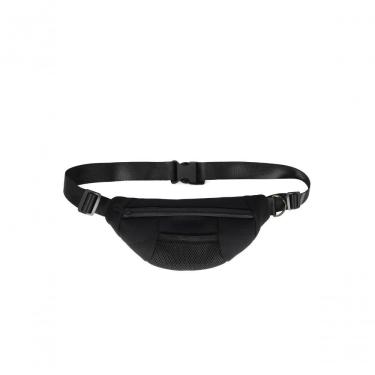 Imagem de Pochete Pet Transversal Pequena Para Passeio Camp Com Argola E Porta Saquinho - Preto Preto