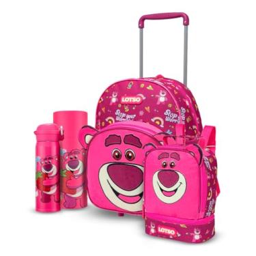 Imagem de Kit Mochila Lotso Toy Story Lancheira Garrafa 480ML Infantil