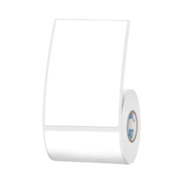 Imagem de Fita Adesiva Branca Impermeável E Anti-Oleo Para Impressora Térmica Mi