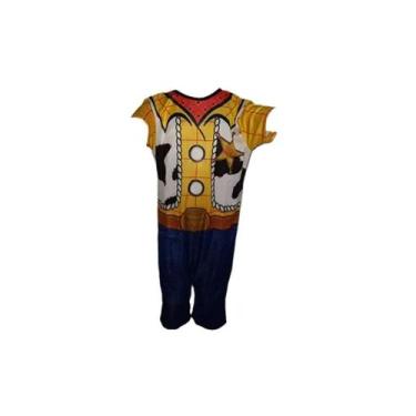 Imagem de Fantasia Infantil Roupa Woody - Bililika, Amarelo, PP