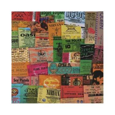 Imagem de Adesivos De Graffiti De Música Rock À Prova d'Água, Decalques Retro De