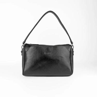 Imagem de Bolsa Tira Cola Scamboo Couro Preta 2016 - Preto Tamanho U-Feminino