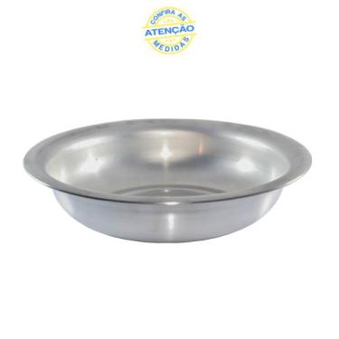 Imagem de Bacia Alumínio Mini Nº 20 Redonda Cuba Miniatura - DK Shopp