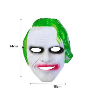 Imagem de Mascara Enfeite Fantasia Halloween Carnaval Plástico Vilão - Mamma Mal