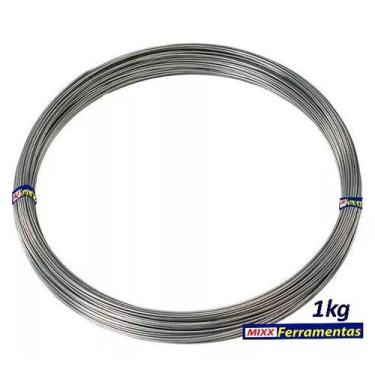 Imagem de Arame Galvanizado 18 Liso 1kg * 5080 - Belgo