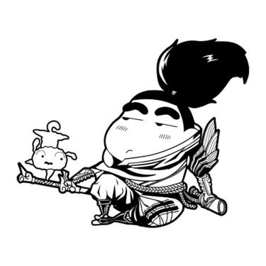 Imagem de Adesivo de parede Cartoon Shin-chan para crianças - 45x50cm