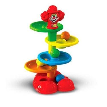Imagem de Brinquedo Maral Palhaço Pom Pom - 4039, Colorido, Palhaço