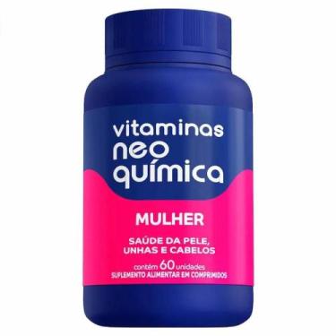 Imagem de Vitaminas Neo Quimica de A-Z Mulher Imunidade, Pele, Unhas e Cabelos C