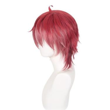 Imagem de Peruca de cosplay Diaboliks Lovers Sakamakis Ayatos 35 cm sintética - 
