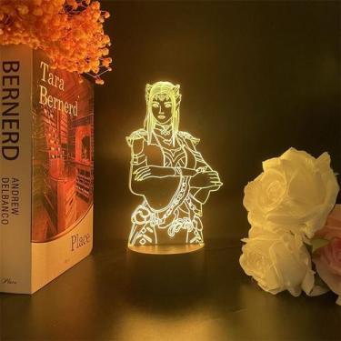 Imagem de Luzes noturnas LED 3D batalhas pelos céus Meis Du Shas - Yiweisai