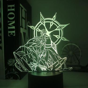 Imagem de Luz noturna LED 3D Plants vs Zombies que mudam de cor - Yiweisai