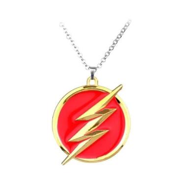 Imagem de Chaveiro Com Logo Do Super-Herói Flash, Pingente De Metal Para Mulhere