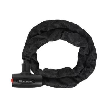 Imagem de Cadeado Antifurto Para Bicicleta MTB E De Estrada Com 2 Chaves, Acessó