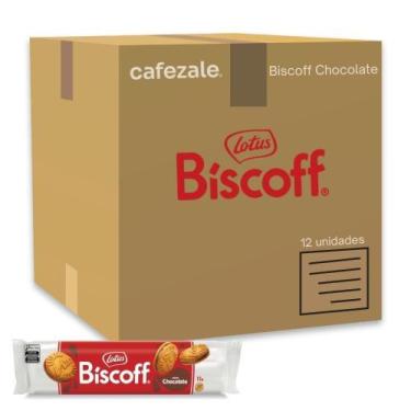Imagem de Biscoito Biscoff Sanwich Chocolate Kit 12 Unidades 110G - Lotus Biscof