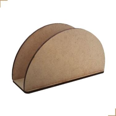 Imagem de Porta Guardanapo Kit Com 10 Mdf Festa Restaurante Decoração - Tabuleir