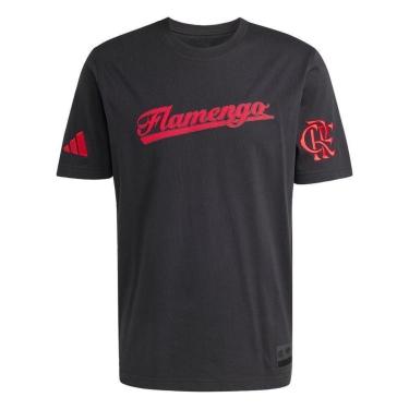 Imagem de Camiseta Adidas CR Flamengo US Pack Masculina-Masculino