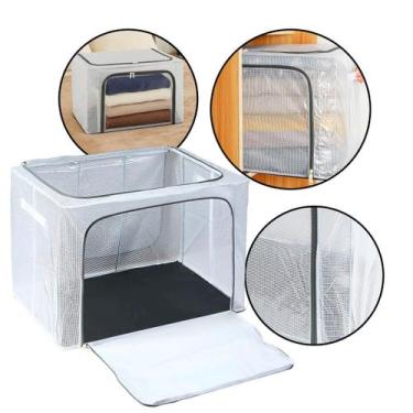 Imagem de Caixa Organizadora Grande Com Zíper - Nilo-imports