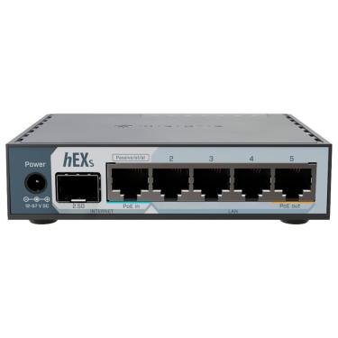 Imagem de Roteador Mikrotik E60iugs Hex S - 950mhz - L4 - 512mb