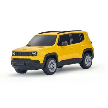 Imagem de Carrinho Jeep Renegade Unitário 1/30 Com Chaveiro Usual Brinquedos, Am