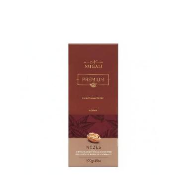 Imagem de Chocolate ao Leite 45% Cacau Com Nozes Nugali 100g